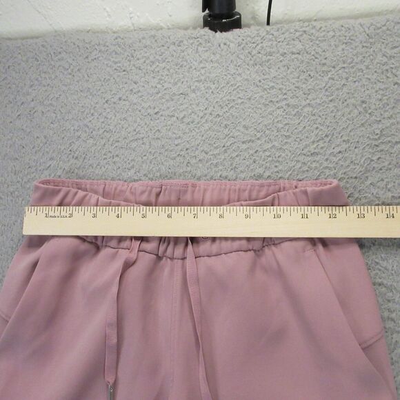 Lululemon Womens On The Fly Pant‎ *Woven 27" size 2 Pink Drawstring W5BPMS - Picture 5 of 8